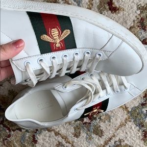 GUCCI Men's Ace leather sneaker US9.5